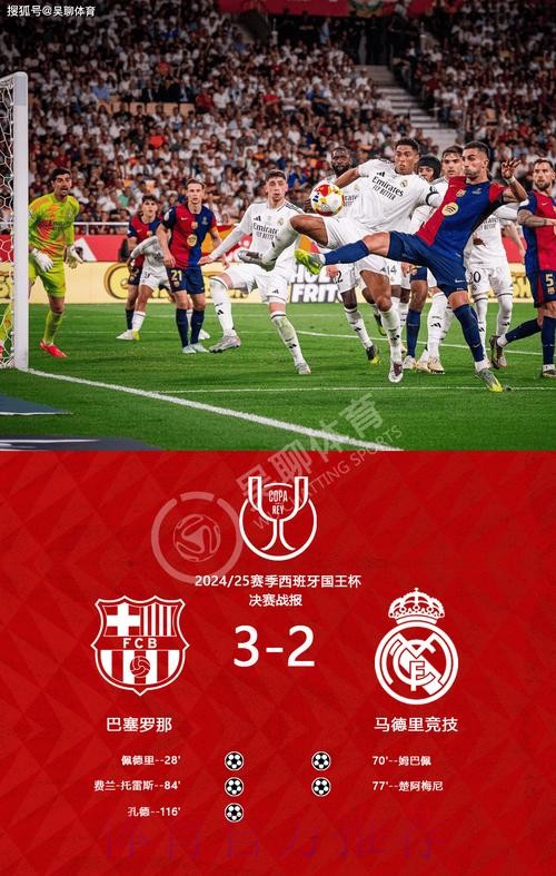 三度力压死敌夺冠!巴萨队史首次对皇马取得决赛三连胜 三度力压死敌夺冠!巴萨队史首次对皇马取得决赛三连胜